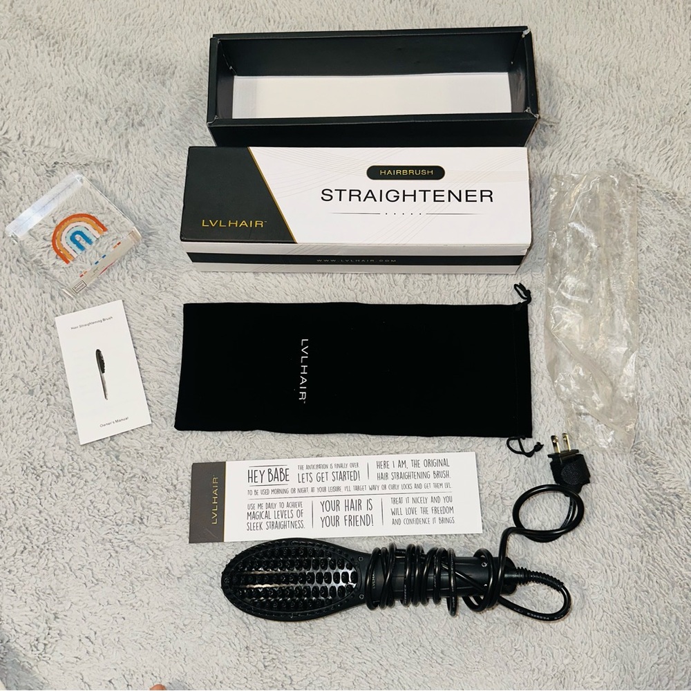 LVL Hair Straightener Brush